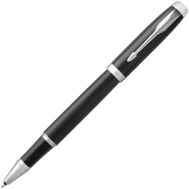 Роллер ручка Parker IM Core T321 (1931658) Black CT; F черные чернила; подарочная коробка.