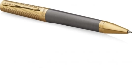 Шариковая ручка Parker Ingenuity Pioneers K571 (2200952) Arrow Grey GT; M черные чернила; подарочная коробка