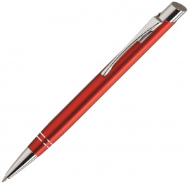 Ручка металлическая шариковая Vivapens DAN, красная
