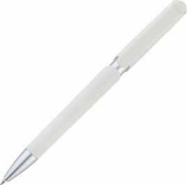 Ручка пластиковая шариковая Vivapens ZOOM SOFT, белая