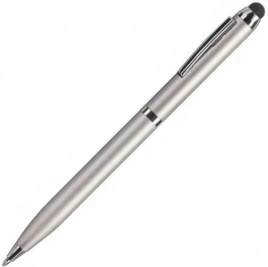 Ручка металлическая шариковая B1 Clicker Touch, серая