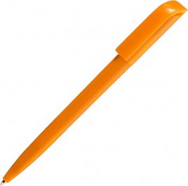 Ручка пластиковая шариковая SOLKE Global, оранжевая