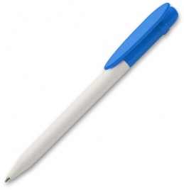 Ручка пластиковая шариковая Grant Arrow Bicolor, белая с синим