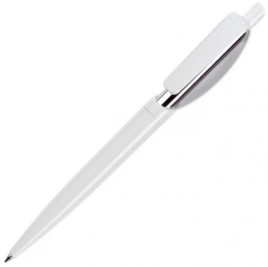 Шариковая ручка Dreampen Doppio Chrome, белая