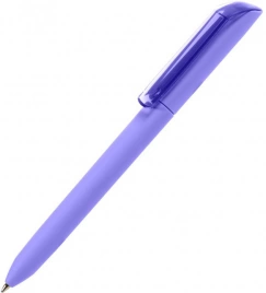 Шариковая ручка MAXEMA FLOW PURE, сиреневая с прозрачным