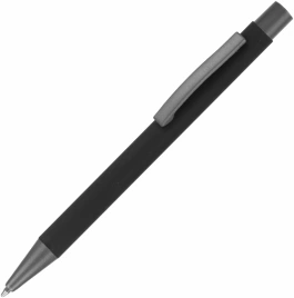 Ручка металлическая шариковая Vivapens MAX SOFT, чёрная