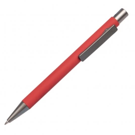 Ручка металлическая шариковая B1 Factor, красная