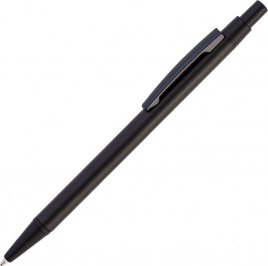Ручка металлическая шариковая Vivapens MOTIVE, чёрная полностью