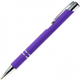 Ручка металлическая шариковая Z-PEN, Legend Soft Touch Mirror, фиолетовая