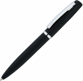 Ручка металлическая шариковая Vivapens Boska Soft, чёрная