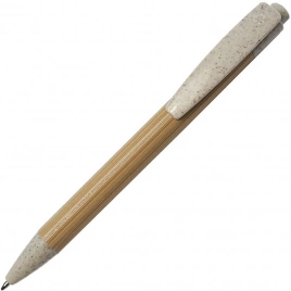 Ручка бамбуковая шариковая Neopen N17, бежевая