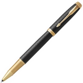 Ручка роллер Parker IM Premium T323 (1931660) Black GT F; черные чернила; подар.кор.