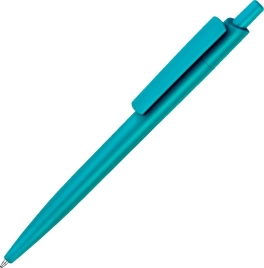 Ручка пластиковая шариковая Vivapens HIT COLOR, бирюзовая