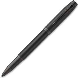 Роллер ручка Parker IM Achromatic T317 (2127743) Matt Black F; черн. черн.; подар.кор