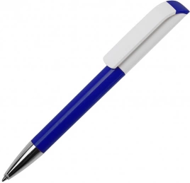 Шариковая ручка MAXEMA TAG, синяя с белым