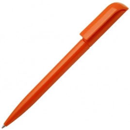 Ручка пластиковая шариковая Carolina Solid, оранжевая