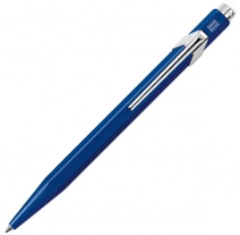 Ручка шариковая Carandache Office CLASSIC (849.150_MTLGB) Sapphire Blue M синие чернила подар.кор.