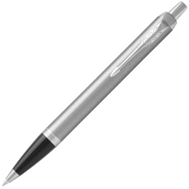 Ручка шариков. Parker IM Essential K319 (2143631) Brushed Metal CT M; син. черн.; подар.кор.