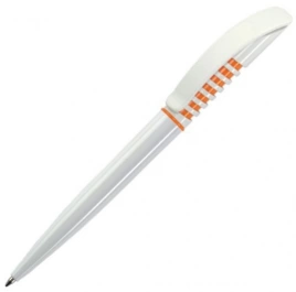 Шариковая ручка Dreampen Winner, бело-оранжевая