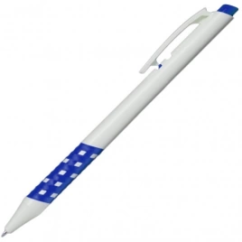 Ручка пластиковая шариковая Z-PEN, Lubimbi, белая с синим