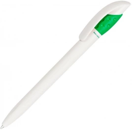 Шариковая ручка Lecce Pen GOLF GREEN, белая с зелёным