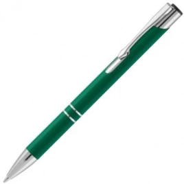 Ручка металлическая шариковая Vivapens KOSKO SOFT MIRROR, зелёная