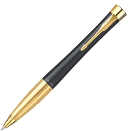 Шариковая ручка Parker Urban Core K314 (2143640) Muted Black GT M син. черн. подар.кор.