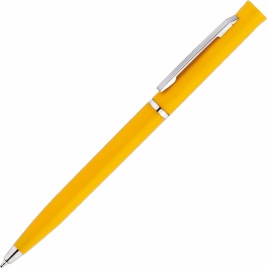 Ручка пластиковая шариковая Vivapens EUROPA, жёлтая