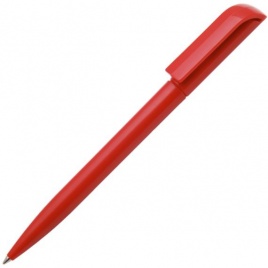 Ручка пластиковая шариковая Carolina Solid, красная