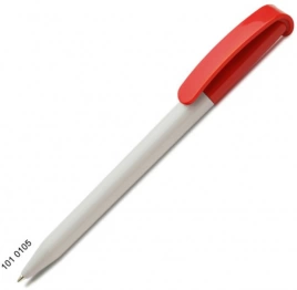 Ручка пластиковая шариковая Grant Automat Classic Mix, белая с красным
