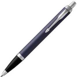 Ручка шариковая Parker IM Core K321 (1931668) Matte Blue CT M; синие чернила; подар.кор.