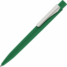 Ручка пластиковая шариковая Vivapens MASTER SOFT, зелёная