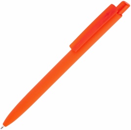 Ручка пластиковая шариковая Vivapens POLO SOFT FROST, оранжевая