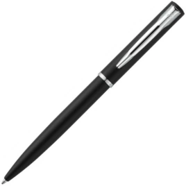 Шариковая ручка Waterman Graduate Allure (2068192) Black; M синие чернила; подарочная коробка