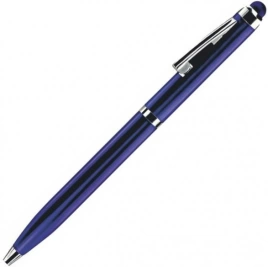 Ручка металлическая шариковая B1 Clicker Touch, синяя