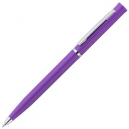 Ручка пластиковая шариковая Vivapens EUROPA, фиолетовая