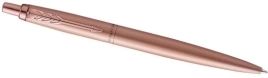 Шариковая ручка Parker Jotter Monochrome XL SE20 (2122755); роз.зол.мат. M; син. черн.; подар.кор.
