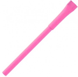 Ручка картонная шариковая Vivapens KRAFT, розовая