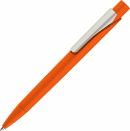 Ручка пластиковая шариковая Vivapens MASTER SOFT, оранжевая