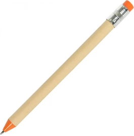 Ручка картонная шариковая Neopen N12, бежевая с оранжевым