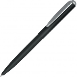 Ручка металлическая шариковая B1 Paragon, чёрная с серебристым
