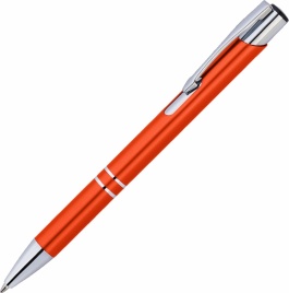 Ручка металлическая шариковая Vivapens KOSKO PREMIUM, оранжевая