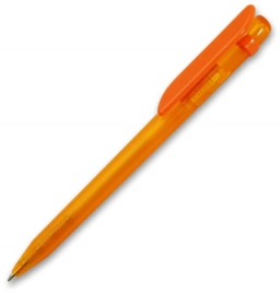 Ручка пластиковая шариковая Grant Arrow Classic Color Transparent , оранжевая