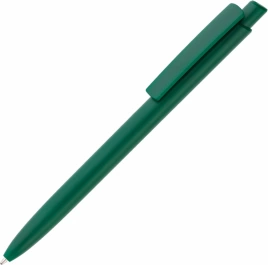 Ручка пластиковая шариковая Vivapens POLO COLOR, тёмно-зелёная