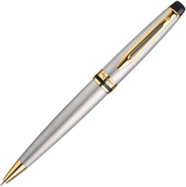 Шариковая ручка  Waterman Expert 3 (S0952000) Stainless Steel GT; M синие чернила; подарочная коробка