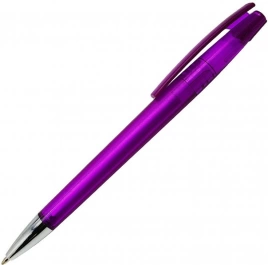 Ручка пластиковая шариковая Z-PEN, DZEN, фрост, фиолетовая