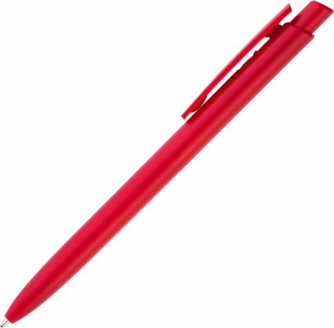 Ручка пластиковая шариковая Vivapens POLO COLOR, красная фото 2