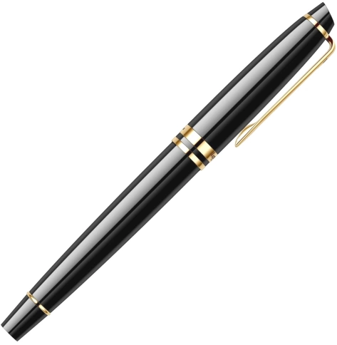 Перьевая ручка Waterman Expert 3 (S0951640) Black Laque GT; F сталь;  подарочная коробка фото 13