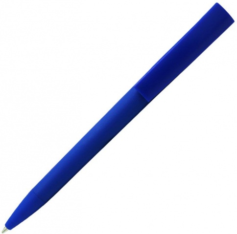 Ручка пластиковая шариковая Z-PEN, DZEN, софт тач, синяя фото 8