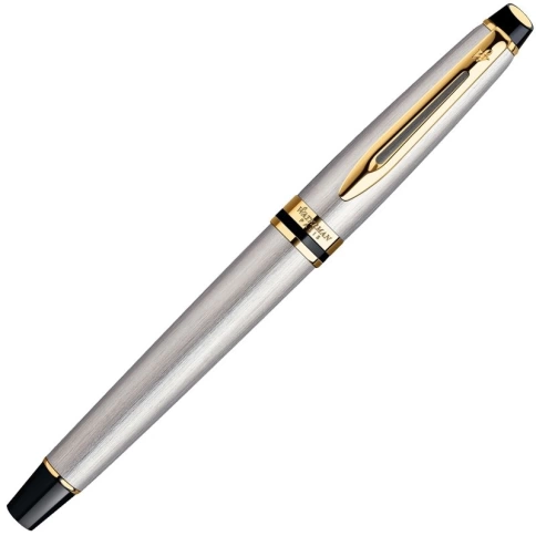 Перьевая ручка Waterman Expert 3 (S0951940) Stainless Steel GT; F сталь; подарочная коробка. фото 2
